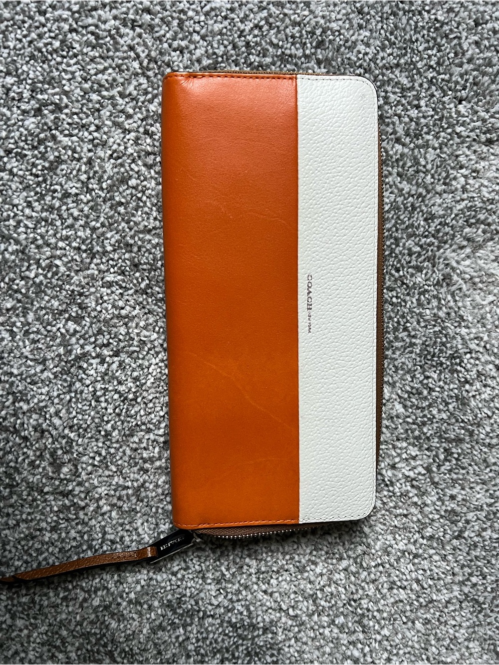 Coach Creamsicle Leather Wallet